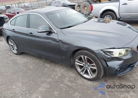2019 BMW 430I Gran Coupe xDrive z USA, uszkodzony, nr VIN WBA4J3C52KBL07682